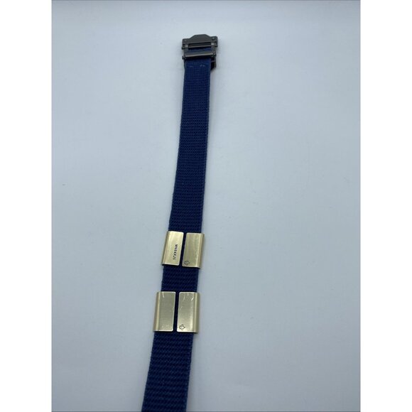 Boy Scouts Belt and Buckle with 2 Community Slides Boys Blue Adjustable 38" - Picture 8 of 14